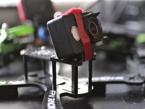 space one 220x simple camera mount rc vehicles 3d print model - Mito3D
