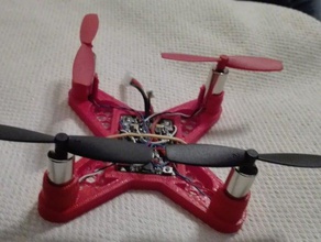 starke miniquad rc Fahrzeuge gebürstet Drohne quadcopter sp3 racing 3d print model - Mito3D