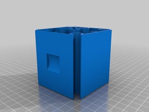 meine angepasste Gurke-Glas-basierte Regal-system Organisation 3d print model - Mito3D