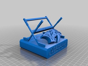 nashville hokey puck stand yırtıcı spor açık havada 3d print model - Mito3D