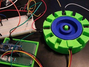 3-fase de pulso motor arduino controlada eletrônica 3d print model - Mito3D