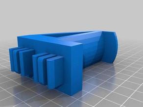 slightly altered tesa tape holder modular tool bracket 3d printing 3d print model - Mito3D