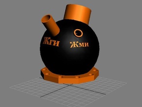 bong 3d impresión 3d print model - Mito3D