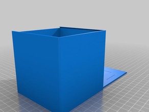 meu personalizados tampa deslizante caixa contentores 3d print model - Mito3D