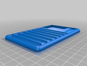 7 pin pinning tray tool holders boxes customized 3d print model - Mito3D