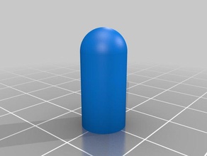 9mm ballnose bullet other customized 3d print model - Mito3D
