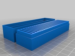 parametric sd card box computer memory case holder 3d print model - Mito3D