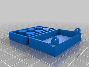 minha caixa personalizada manter bicos Impressora 3d acessórios personalizado 3d print model - Mito3D