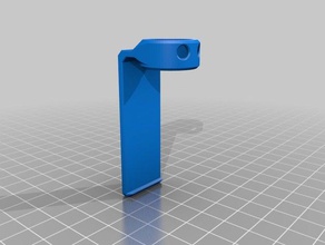 thrunite t10 clip della cinghia di ricambio parti 3d print model - Mito3D