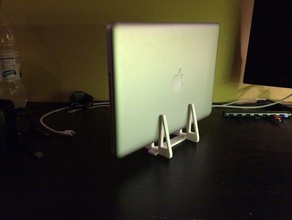 macstand bilgisayar macbook pro basit 3d print model - Mito3D
