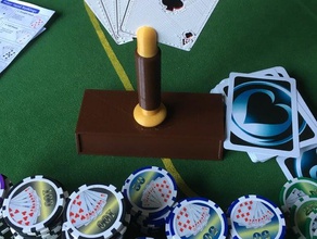 de poker trofeo hobby tarjetas 3d print model - Mito3D