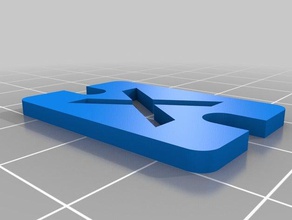 micromake d1 rótulos 3d a impressora acessórios 3d print model - Mito3D