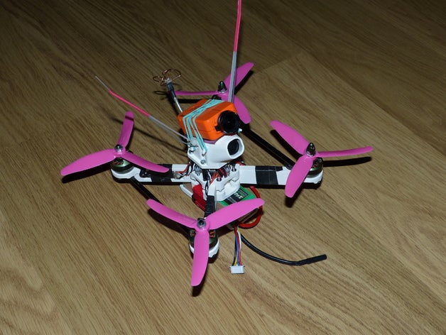 quadrocopter kenny-6 rc veículos fpv racing drone 3D print model - Mito3D