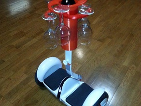 segway uzaktan kumanda şarap hizmetçi sommelier Robotik 3d print model - Mito3D