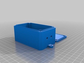 boite de l'électronique personnalisé 3d print model - Mito3D