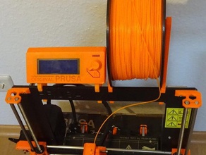 superior da tela titular suportes originais prusa i3 mk2 3d impressoras 3d print model - Mito3D