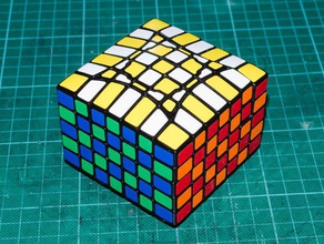 7x7x5 quader regelmäßige 7x7x7 Sticker Rätsel rubics cube twisty puzzle 3d print model - Mito3D