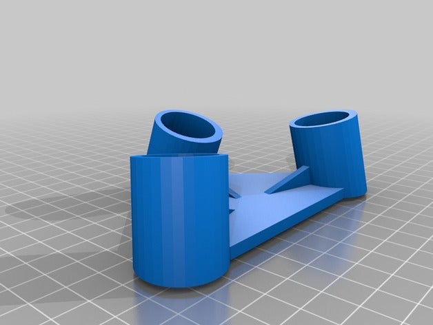 speakers stand organization support 3D print model - Mito3D
