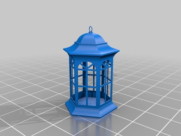 lampada per esterni arte 3D print model - Mito3D