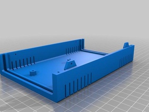 lightbox projet bas de l'électronique personnalisé 3d print model - Mito3D