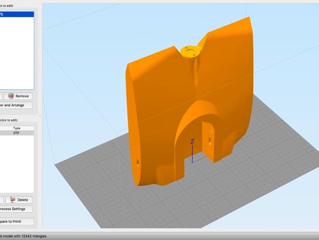 75 gasb uno rc vehículos malyan m180 rev5 3D print model - Mito3D