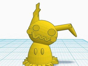 mimikyu pokemon 20 3 d impresión 3d print model - Mito3D