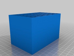 my customized storage box 30 drawers organization 3d print model - Mito3D