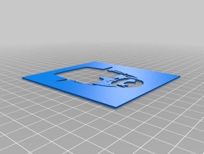 heisenberg estêncil a arte as ferramentas personalizado 3d print model - Mito3D