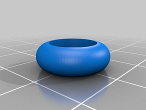 my customized notebook ring 15mm office 3d print model - Mito3D