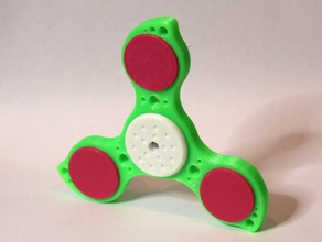 fidget spinner oyuncaklar oyunlar rulman oyuncak eğlenceli fusion360 360 füzyon el tutucu boşta scooter skate kaykay 3d print model - Mito3D