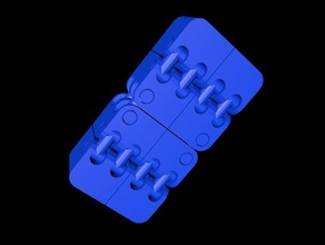 remix kobayashi fidget cubo oferece suporte arte 3d print model - Mito3D