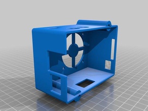 myraspibox l'elettronica recinto raspberry pi 3d print model - Mito3D