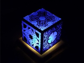 lemarchands box containers lamp laser cut cutter 3d print model - Mito3D
