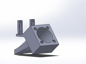 ventilador capa para prusa steel 3d printer parts 3d print model - Mito3D