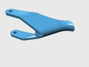 throttle lever polaris sltx 1050 pwc sport outdoors 3d print model - Mito3D
