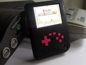 gameboy pi raspberry 1 2 3 gadgets case 3d print model - Mito3D