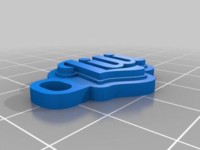 lili kulcstart&oacute llaveros personalizado 3d print model - Mito3D