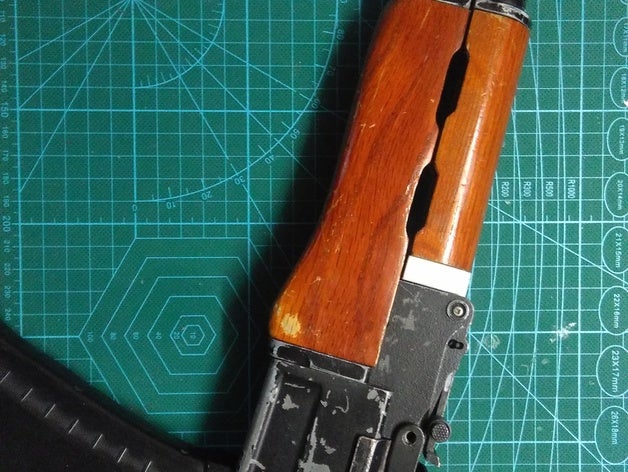 airsoft soporte guardamanos ak47 andere 6mm Zubehör teilen Kalaschnikow 3D print model - Mito3D