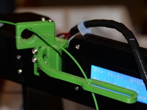 a8 side filament guide 3d printer accessories anet 3d print model - Mito3D