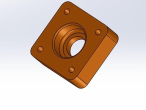ball bearing holder parts 3d print model - Mito3D
