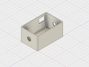 pequena caixa de projecto eletrônica 3d print model - Mito3D