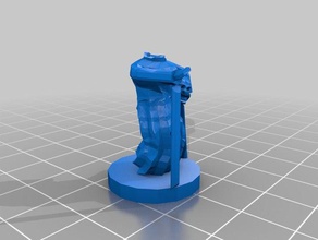 fantasma sem cabeça jogos 3d print model - Mito3D