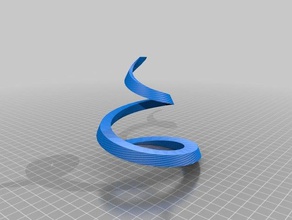özel arşimet spiral jeneratör matematik sanat 3d print model - Mito3D