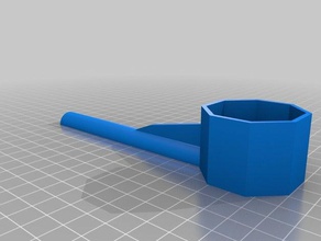 another coffee scoop kitchen dining 3d print model - Mito3D