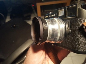 adaptador de 405mm lente 49mm la cámara adaptateur appareil photo júpiter 8 leica 3d print model - Mito3D