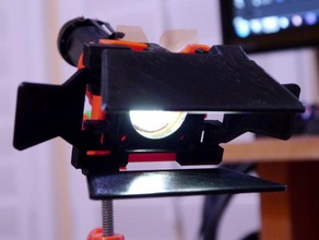 mini proyector led granero puertas de la cámara barndoor 3d print model - Mito3D