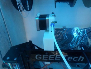 Halterung geeetech 8mm Acryl-Rahmen 3d Drucker Extruder 3d print model - Mito3D