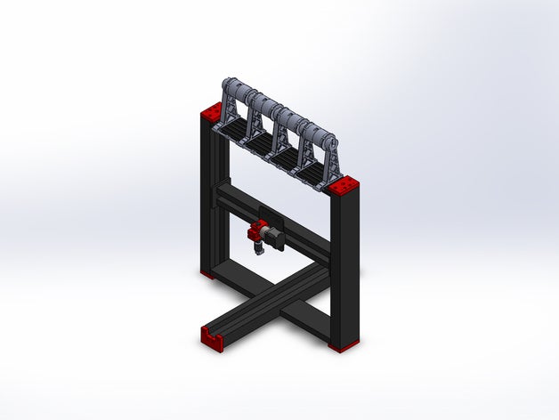 support de bobine tevo la veuve noire 3d l'imprimante accessoires 3D print model - Mito3D