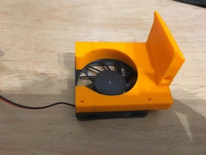 flashforge mb de montaje del ventilador 3d la impresora partes Impresora 3d print model - Mito3D