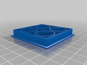 öksürük gibi sorunların da olabilir kesici makyaj kutusu fondan mutfak yemek kurabiye 3d print model - Mito3D